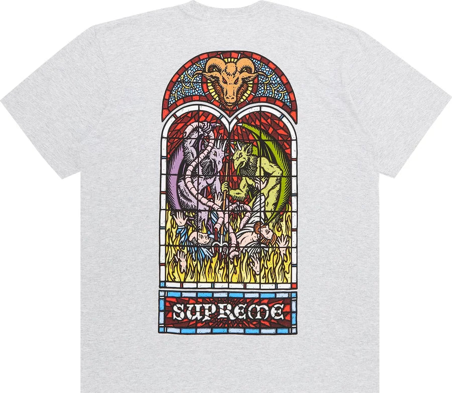 Supreme Worship Tee 'Ash Grey'