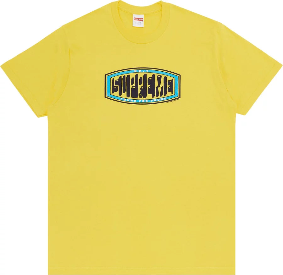 Supreme Pound Tee 'Yellow'