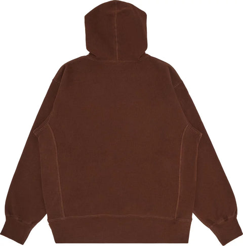 Supreme Capital Hooded SweatshirtDark Brown