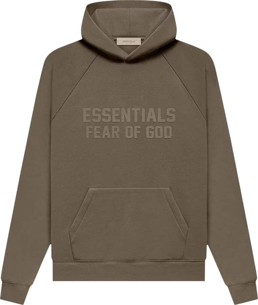 Fear of God Essentials Hoodie Wood