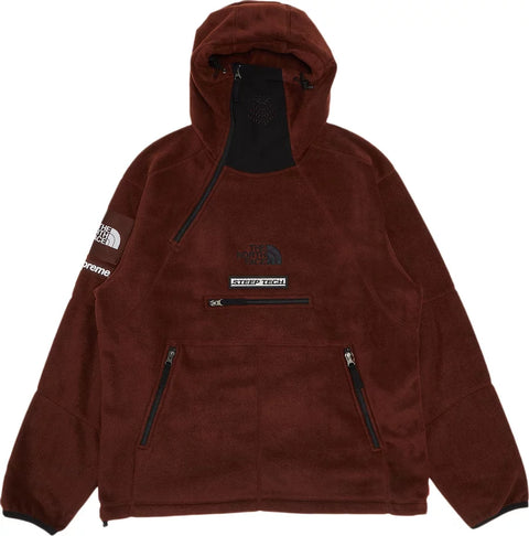 Supreme x The North Face Steep Tech Fleece Pullover 'Brown'