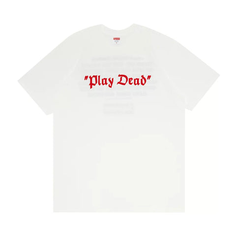 Supreme “Play Dead” TeeWhite