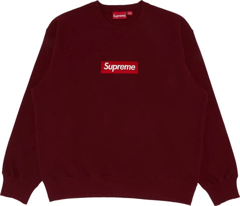 Supreme Box Logo Crewneck 'Cardinal'