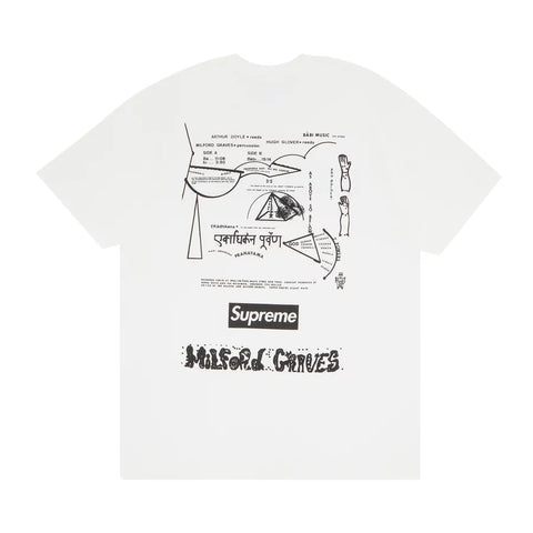 Supreme Milford Graves Tee 'White'