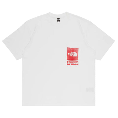 Supreme The North Face Printed Pocket TeeWhite