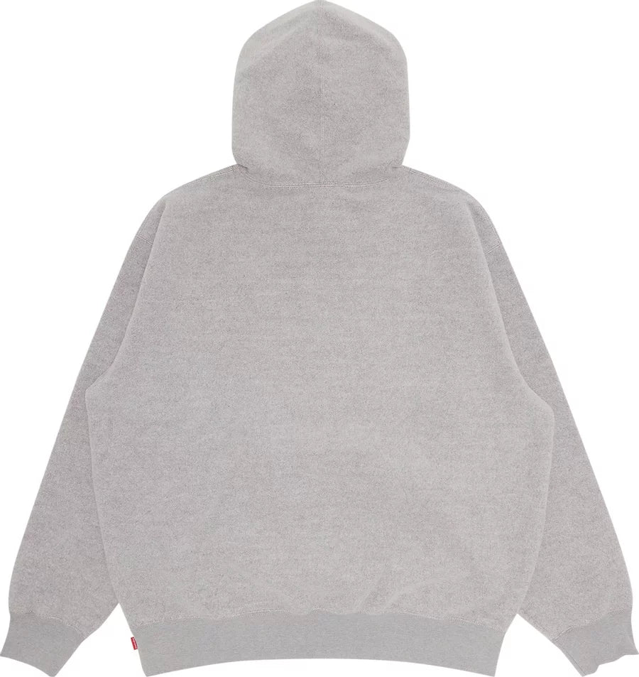 Supreme Inside Out Box Logo Hooded Sweatshirt 'Heather Grey'