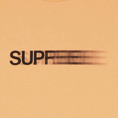 Supreme Motion Logo Tee (SS23)Peach