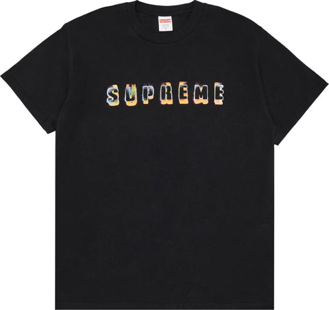 Supreme Stencil Tee 'Black'