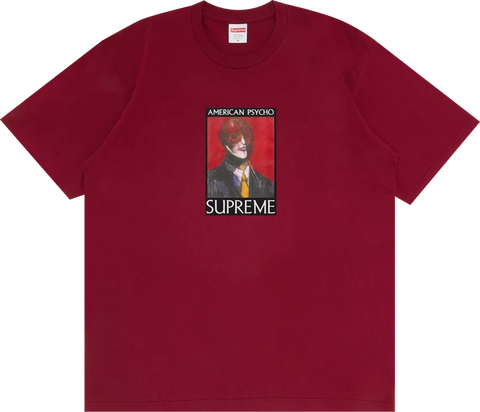 Supreme American Psycho Tee 'Cardinal'