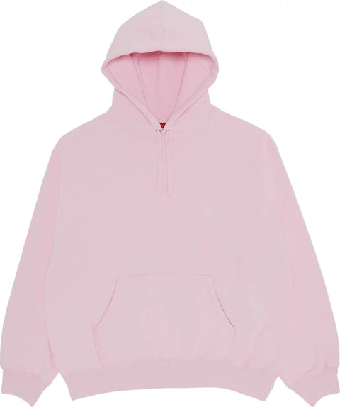 Supreme Satin Appliqué Hooded Sweatshirt (FW23)Light Pink