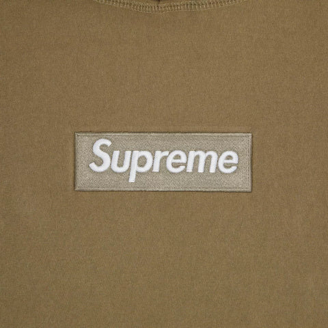 Supreme Box Logo Hooded Sweatshirt (FW23) Dark Sand