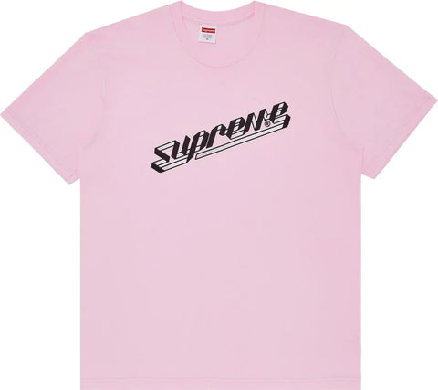 Supreme Banner Tee 'Light Pink'