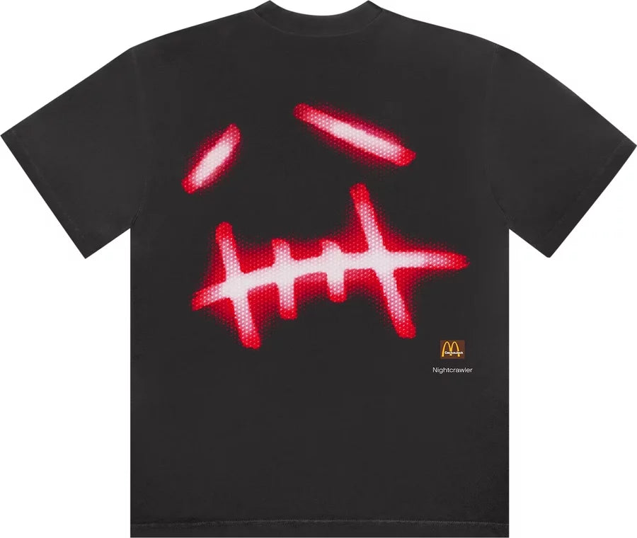 Travis Scott x McDonald's Order Here T-shirtBlack