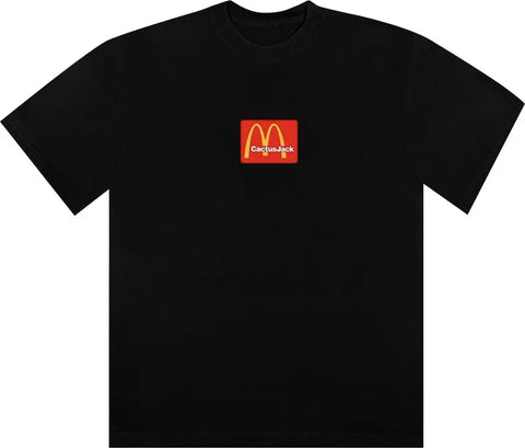 Travis Scott x McDonald's Sesame II T-shirtBlack/Red