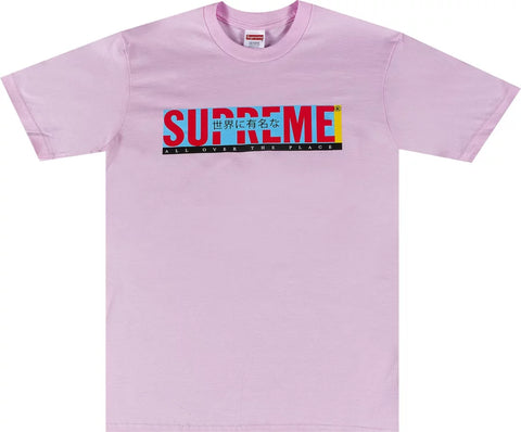 Supreme All Over Tee 'Light Pink'