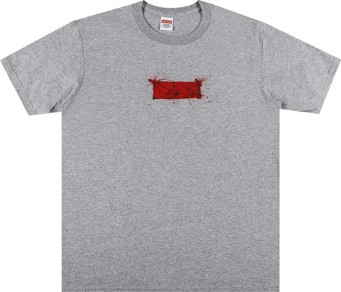 Supreme Ralph Steadman Box Logo Tee 'Heather Grey'