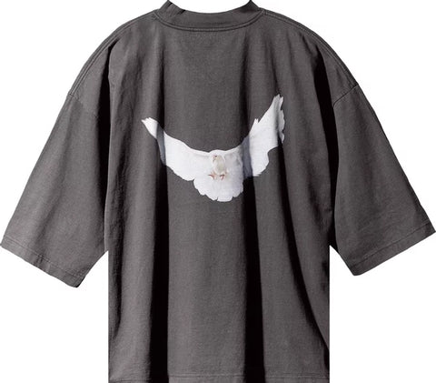 Yeezy Gap Engineered by Balenciaga Dove 3/4 Sleeve T-shirt Grey