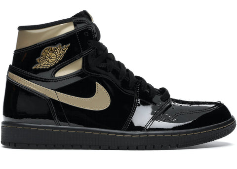 Jordan 1 Retro High Black Metallic Gold (2020) (GS)