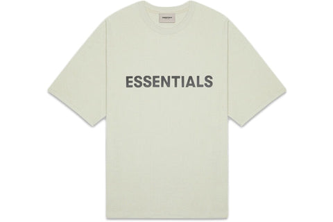 Fear of God Essentials Boxy T-Shirt Applique Logo Alfalfa Sage