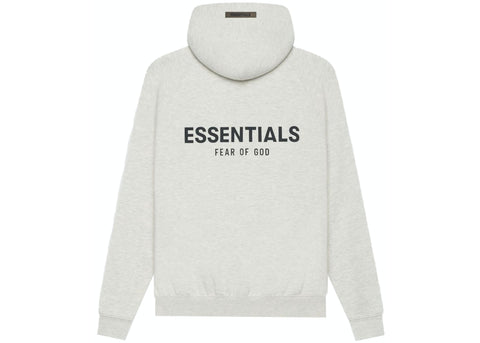 Fear of God Essentials Pullover Hoodie Light Heather Oatmeal