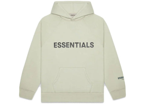 Fear of God Essentials Pullover Hoodie Applique Logo Alfalfa Sage