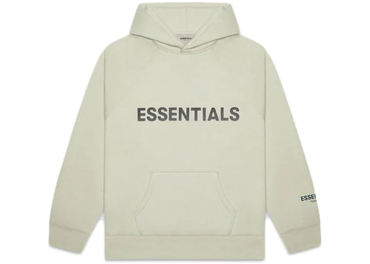 Fear of God Essentials Pullover Hoodie Applique Logo Alfalfa Sage