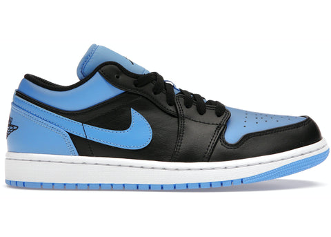 Jordan 1 Low Black University Blue