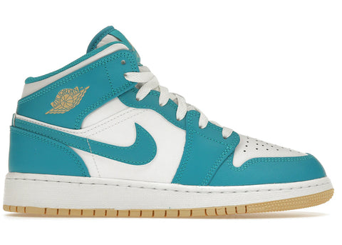 Jordan 1 Mid Aquatone (GS)