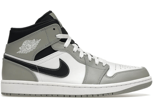 Jordan 1 Mid Light Smoke Gray Anthracite